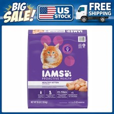 Iams Proactive Health Chicken Dry Cat Food For Kittens, 16 Lb Bag