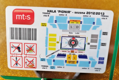 NIKOLA JOKIC PROFESSIONAL DEBUT SEASON TICKET STUB / Mega Denver Nuggets NBA MVP - Picture 5 of 7