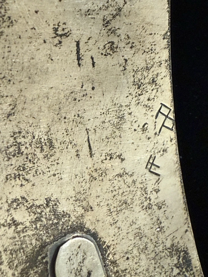 Old Pawn Sterling Silver 925   Belt Buckle Hopi Signed Steven Sockyma - Image 3 of 4