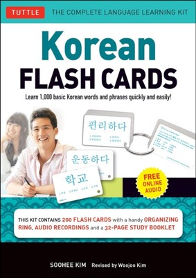 Korean Flash Cards Kit 9780804844826 Soohee Kim - Free Tracked Delivery