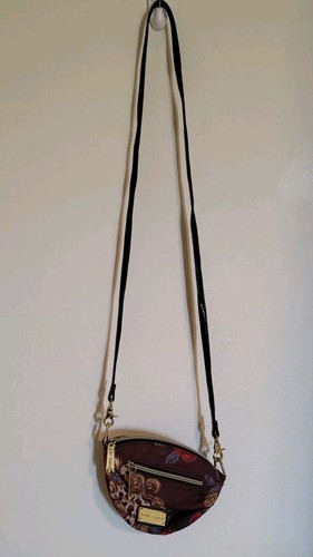 Betsey Johnson Floral Leopard Crossbody Purse Bag - Picture 3 of 14