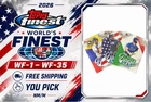 2026 Topps Finest • World's Finest WF-1–WF-35 Insert • YOU PICK • NM/M