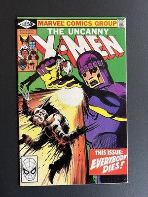 Uncanny X-Men # 142  FEB 1981 Comic book  Key Days of Future Past