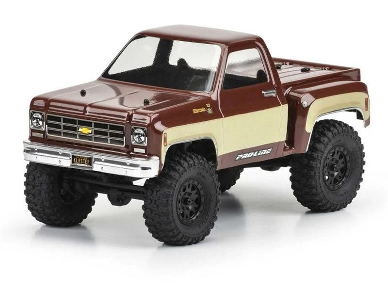Proline 1978 Chevy K-10 Karo klar für SCX24 PRO3583-00 - Bild 2 von 2