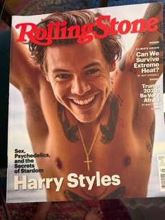 September 2019 Rolling Stone Magazine Harry Styles Cover Issue 1331