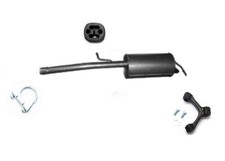 Endschalldämpfer Auspuff für VW Caddy III Maxi Grossraumlimousine + Montageware