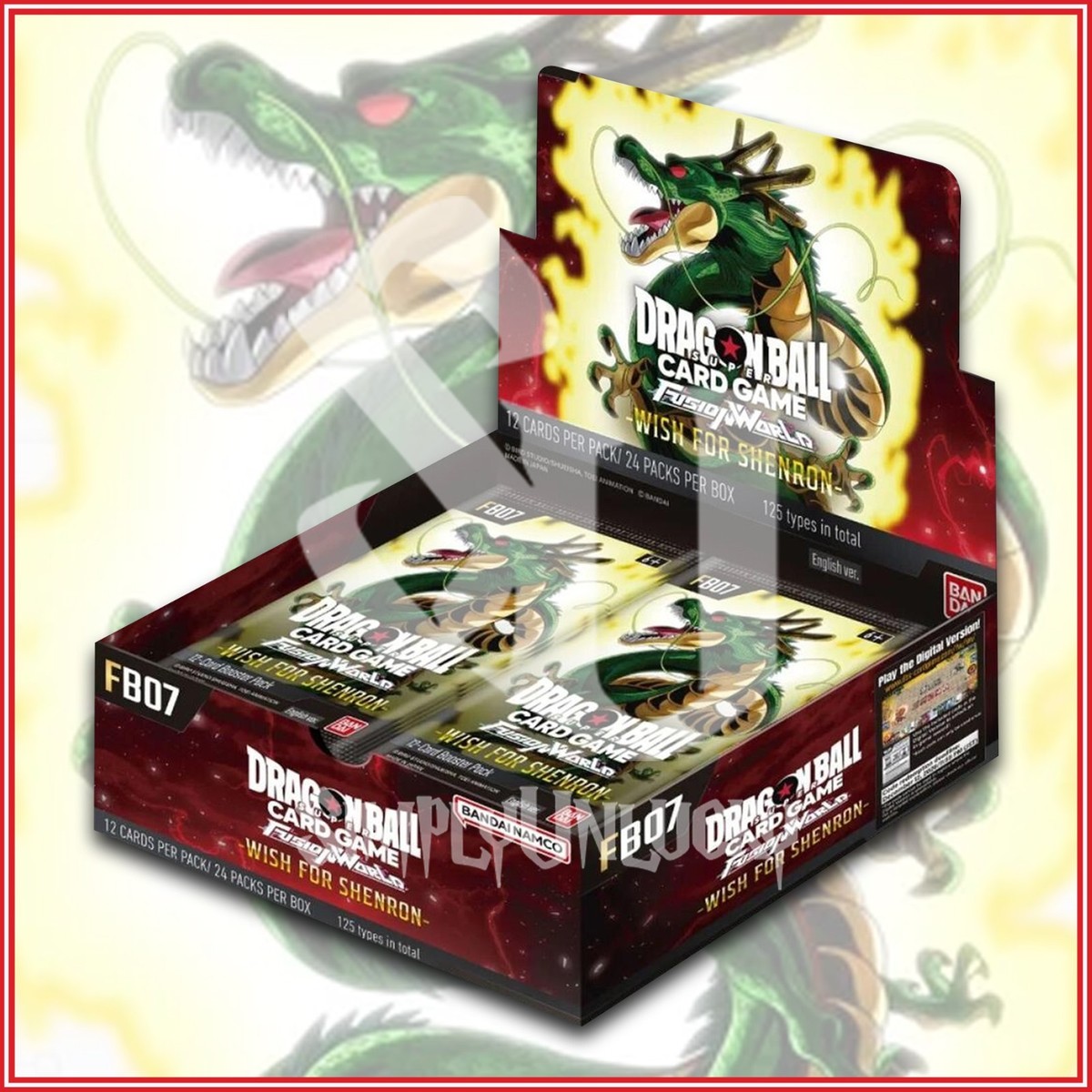 DRAGON BALL SUPER FUSION WORLD: WISH FOR SHENRON Booster Box | eBay