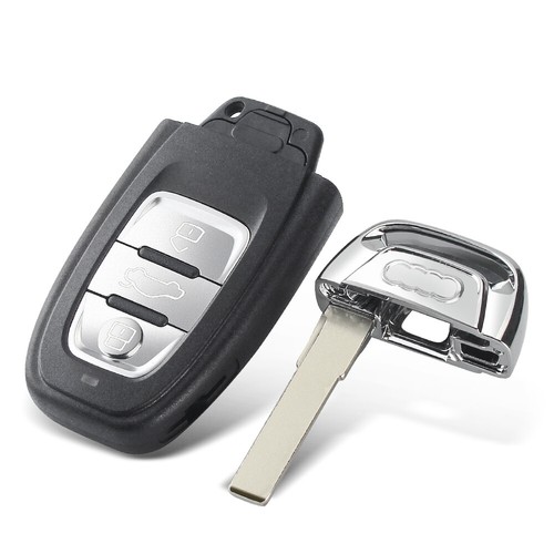 BLADE CUT by PHOTO Car Key Case For Audi A4 A5 A6 S5 S6 S7 Q3 2008-2017 A8 Q3 Q5 - Imagen 6 de 7