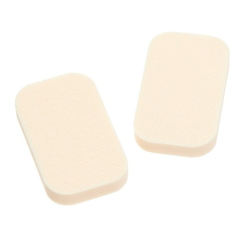 MUJI Maquillaje Esponja Suave Puff para Facial Suave Tacto 2 Piezas Juego 10 Hecho en Japón - Imagen 2 de 4
