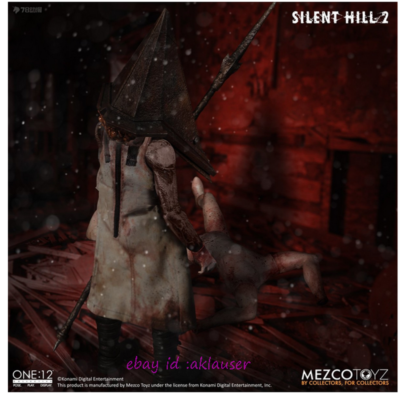 Mezco Toyz 1/12 Silent Hill 2 Red Pyramid Thing Action Figure Toy
