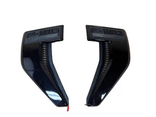 OEM FORD F-150 21-23 XLT BLACK Fender Vent Badge L&R SET ML34-16B115-AC