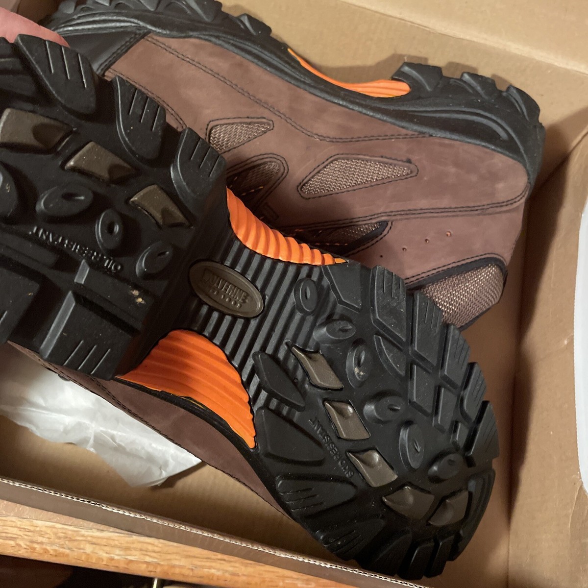 Wolverine Brighton Leather Steel Toe Mid Hiking Boot Brown 11 Wolverine Men main image 3