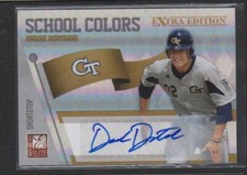 2010 DONRUSS ELITE EXTRA EDITION SCHOOL COLORS ROOKIE AUTO DEREK DIETRICH #/199