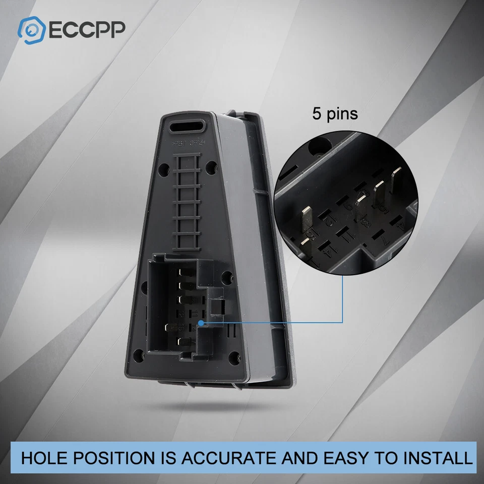 Power Window Switch for Volvo VNL 2016 2015 2014-2004 VN 2004 Right 22566514 - Image 3 of 4