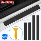 <!--F#f_0-->4/8x Carbon Fiber Car Door Plate Protector Sill Scuff Cover Anti Scratch Sticker<!--F/-->