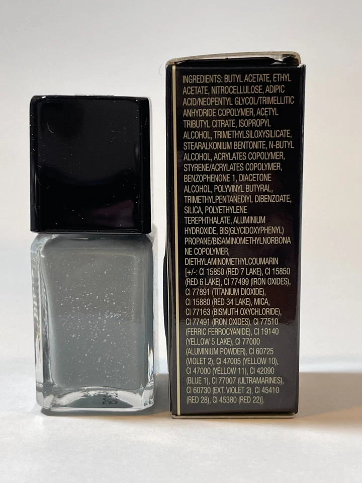Esmalte de uñas Illamasqua Raindrops laca gris con manchas nuevo Foto 4 de 4