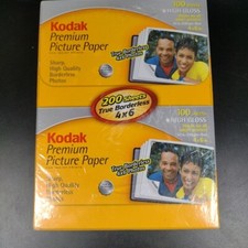 Kodak Premium Photo Paper High Gloss 4 x6 - 200 Sheets Inkjet Sealed