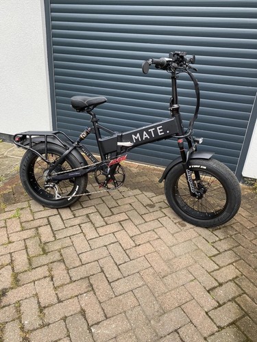 MATE X 750W ELECTRIC BIKE - MATT BLACK 