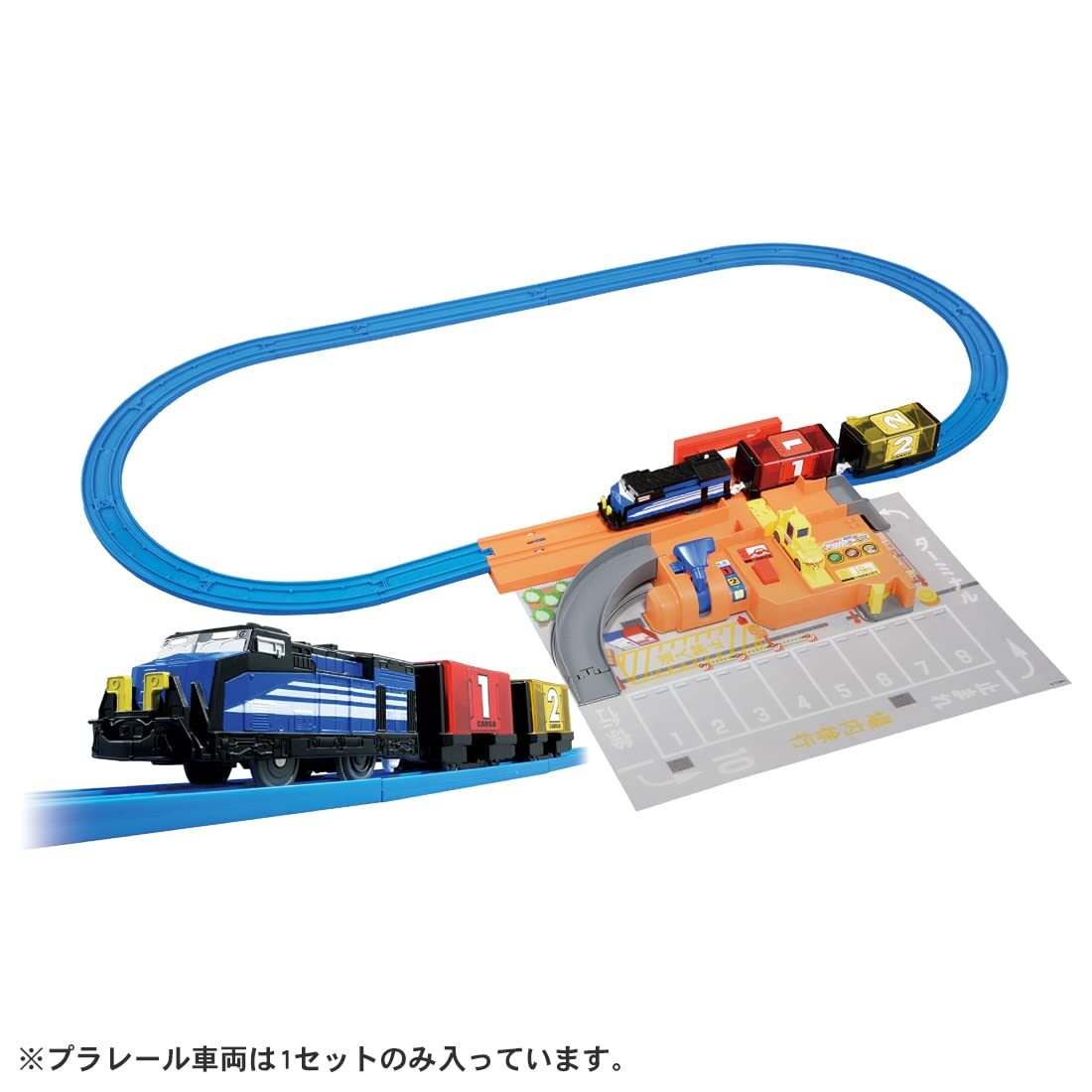 TAKARA TOMY Let's Carry Plarail Tomica! Crispy Grated Terminal New