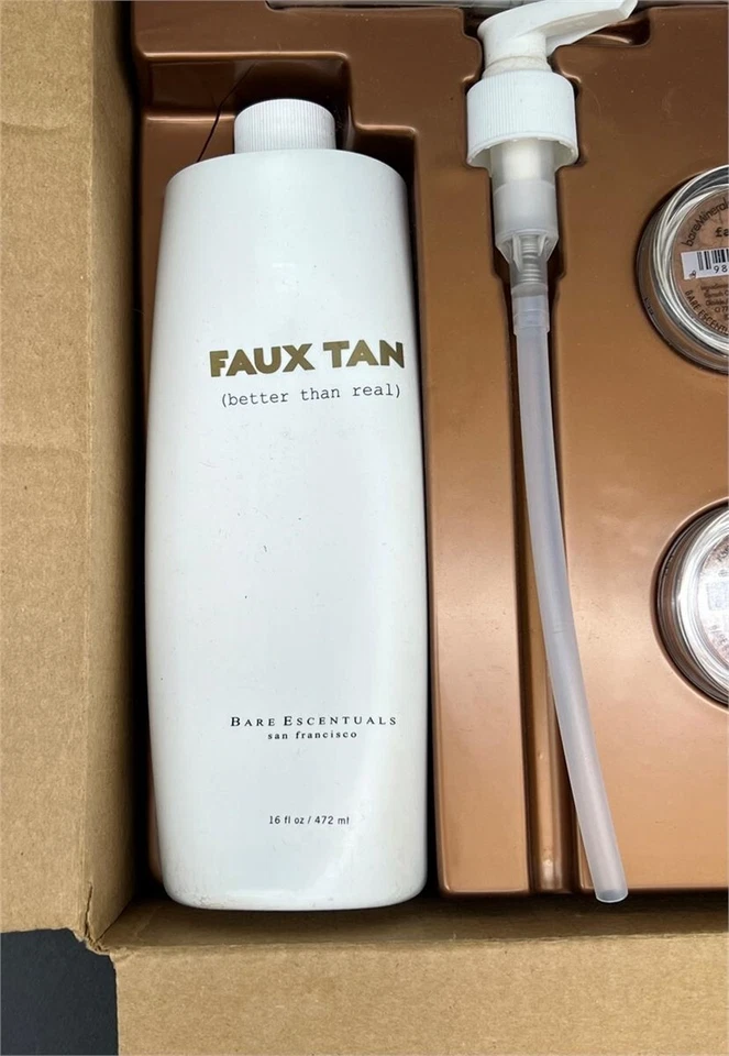 Bronceador corporal sin sol BareMinerals Bare Escentuals bronceado sintético 16 oz Foto 2 de 3