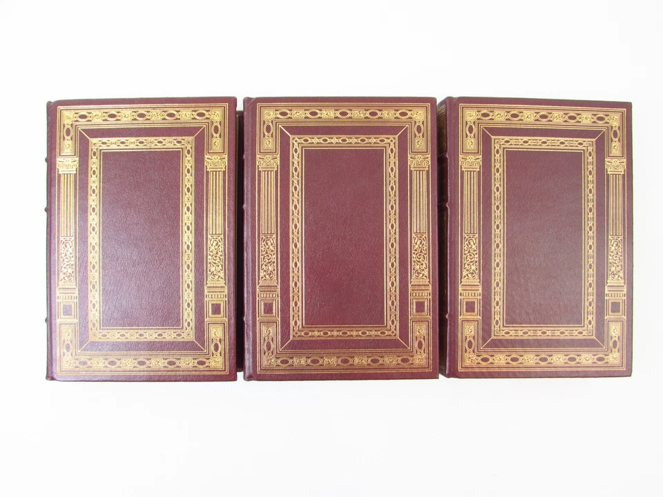 The Great Ideas 3-Vol Set J Mortimer Adler Franklin Library 1985 Leather Ltd Ed - Image 2 of 4