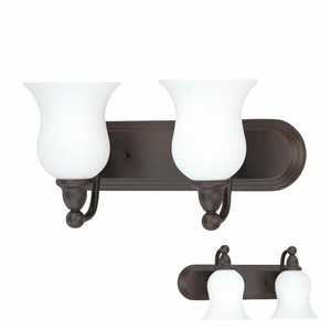 2 bulb bathroom light fixtures