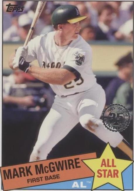 2020 Topps - Mark McGwire #85AS-8 - 1 of 1