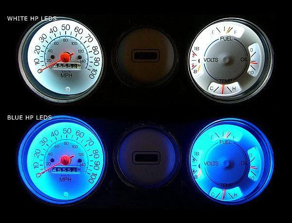 Medidores de cara blanca para Chevrolet P30 1974-1990 Step-Van Foto 4 de 4