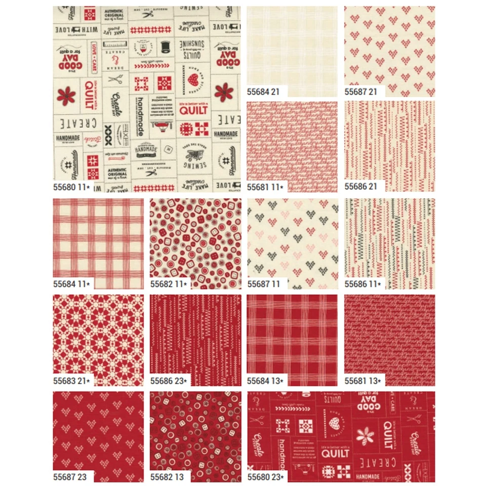 Paquete Threads 34 Fat Quarter de Sweetwater para telas Moda Foto 2 de 3