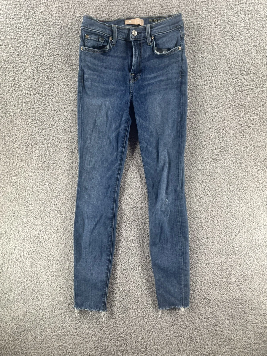 7 for all mankind hotsell bair high waist skinny
