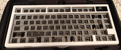 Meletrix Zoom75 White Tri-Mode Custom Mechanical Keyboard