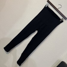 SPANX Look at Me Now Hi-rise BLACK Seamless Leggings MEDIUM. 22  Inseam.