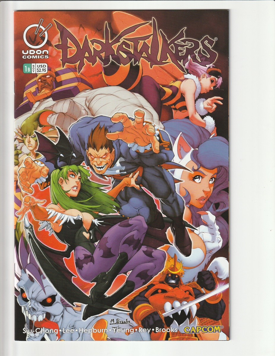 Darkstalkers # 1 B Cover Arnold Tsang Variant Udon Comics 2004