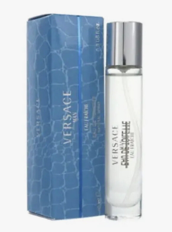 Versace Man Eau Fraiche 0.3 oz EDT Mini for Men New in Box - Best Price