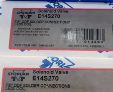 1pcs   SPORLAN  E14S270 Valve Body Interface 7/8 solenoid valve