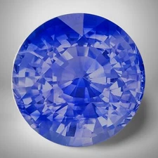 Blue Sapphire Round Cut Gemstone 0.60 Cts - 6 mm AAA+ Precious Jewelry Gem