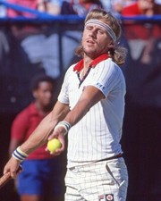 1980 Tennis Legend BJORN BORG Glossy 8x10 Photo Poster Print 11 Grand Slams