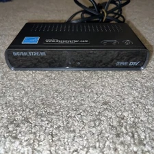 Digital Stream DTX9950 Analog Pass-Through DTV Converter Box NO REMOTE