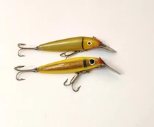 (2) Vintage Cisco Kid Crankbait Fishing Lures Lot of 2