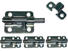 BARREL BOLT 3 PACK GALV, Locking Bolt, Door Slide Catch Lock Silver