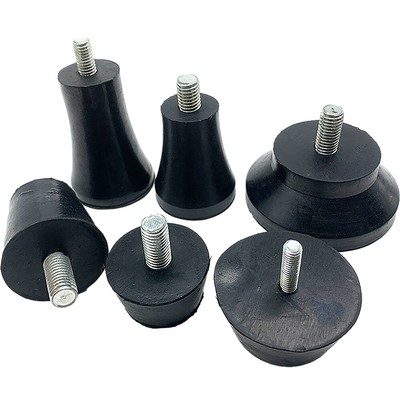 M6/M8/M10 Gummi Nivellierfuß Standfuß Schraubfuß Anti-Rutsch