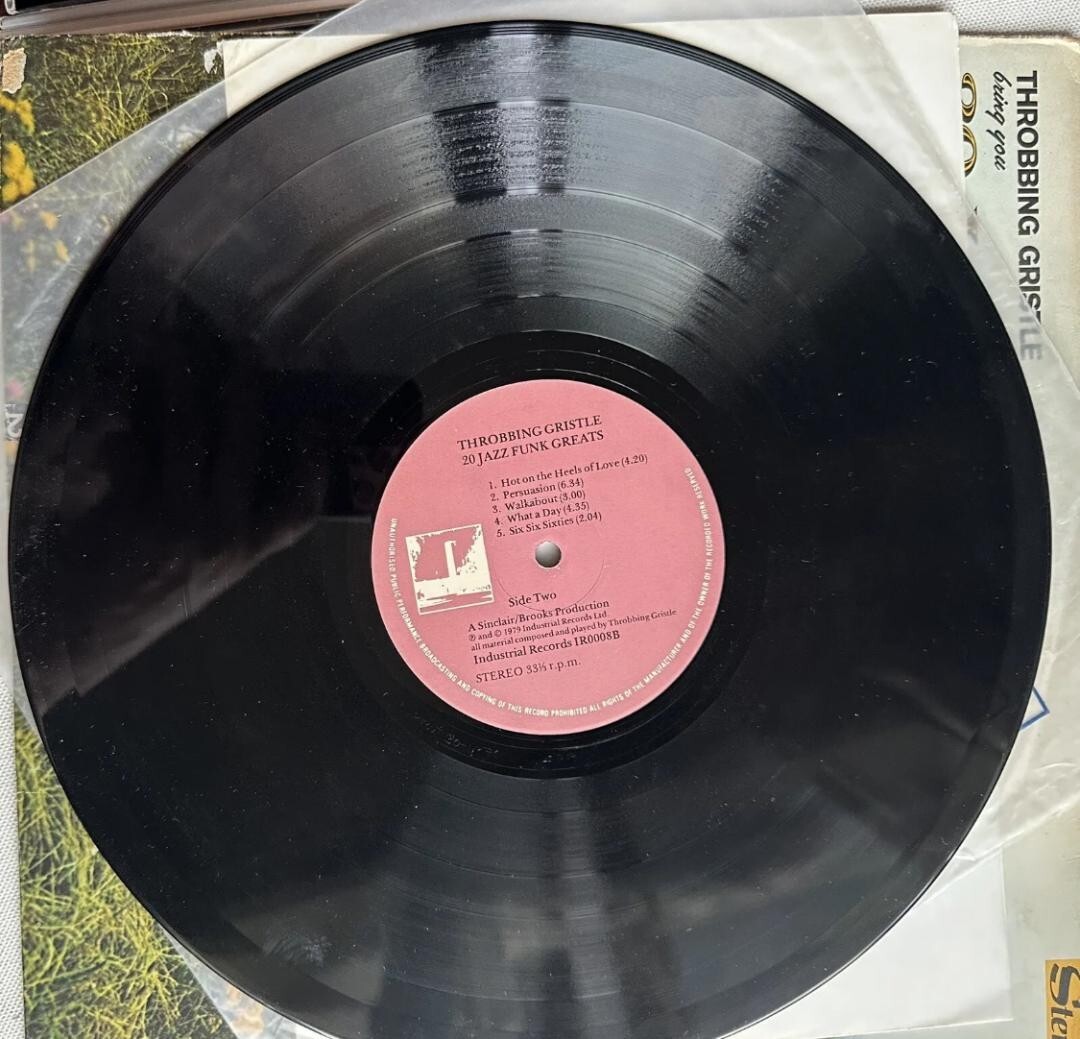 Throbbing Gristle ／ スロッビンク・グリッスル LP Throbbing Gristle - 20 Jazz Funk Greats | NEWTONE RECORDS