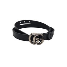 Gucci 20mm Leather Marmont Belt Sz 80/32