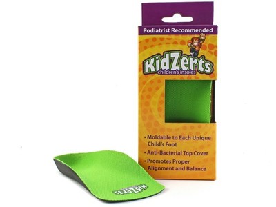 3/4 Length Arch Support Insoles for Kids Shoe Size (US Youth Size 4-5)