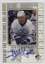 1998-99 SP Authentic Sign of the Times Marty McSorley #MMC Auto h1f