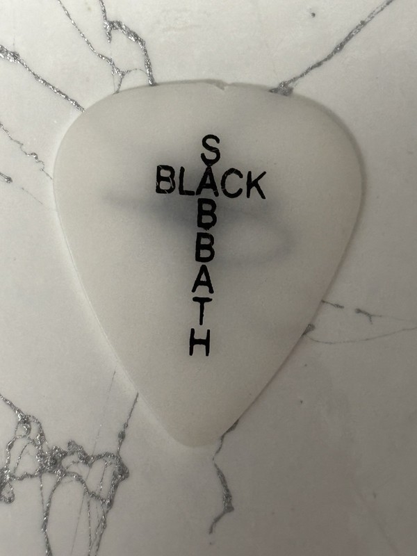 Black Sabbath - Tony Guitar Pick.