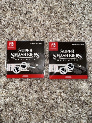 Nintendo Super Smash Bros Ultimate Switch Joy-Con Analog Caps