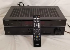 YAMAHA RX-V379 Natural Sound AV Receiver, Bluetooth, HDMI, Bundle Remote Tested