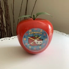 Pandapple Apple Clock - Sanrio 2005 SUPER RARE Panda