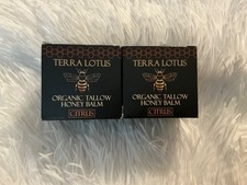 Terra Lotus Organic Tallow Honey Balm 2 oz/57g - Citrus x2